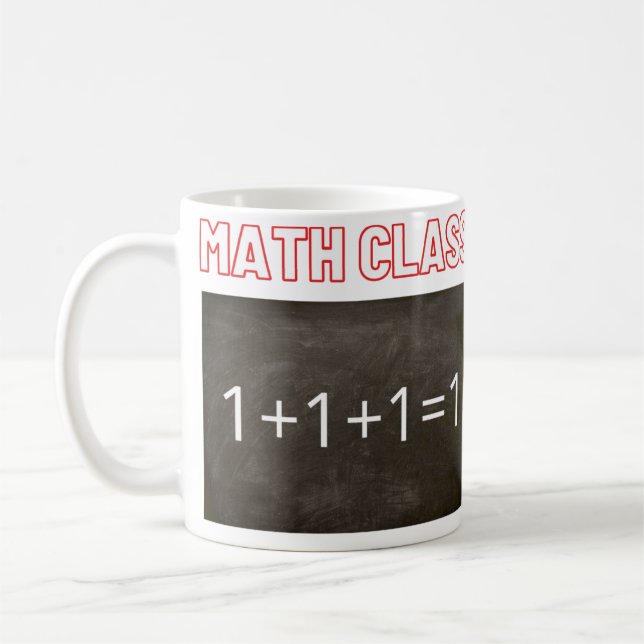 Taza De Café Trinity Math Class (Izquierda)