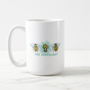 Taza De Café Trío de abejas bumble diferente