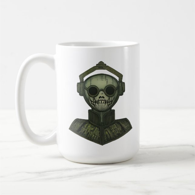 Taza De Café Trío de cráneo de vistazo (Izquierda)