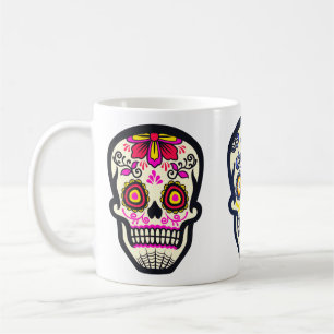Taza De Café Trío de Cráneos de Azúcar