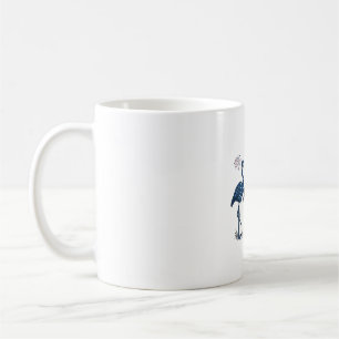 Taza De Café Trío de Flamencos Patrióticos Diseño de Grabado Vi