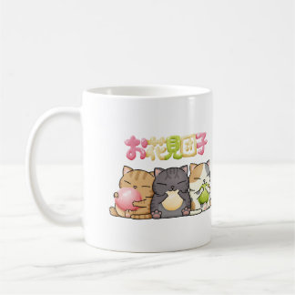 Taza De Café Trio de gato Cute Hanami