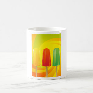 Taza De Café Trío de Paletas Heladas de Verano