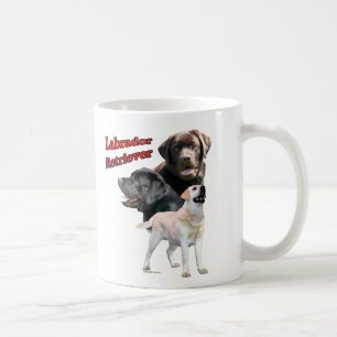 Taza De Café Trío de recuperación de Labrador 2