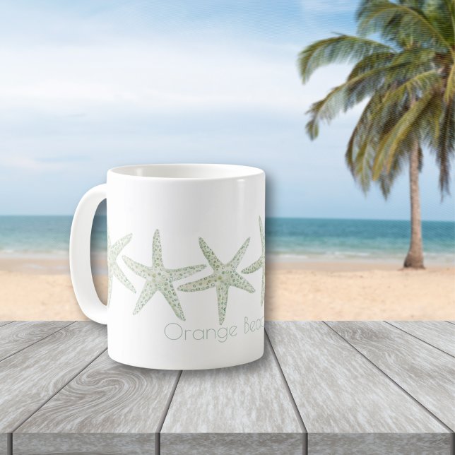 Taza De Café Trío de Starfish de color agua (Subido por el creador)