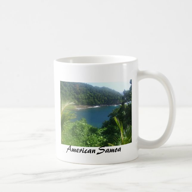 Taza De Café triparoundtown 101, American Samoa (Derecha)