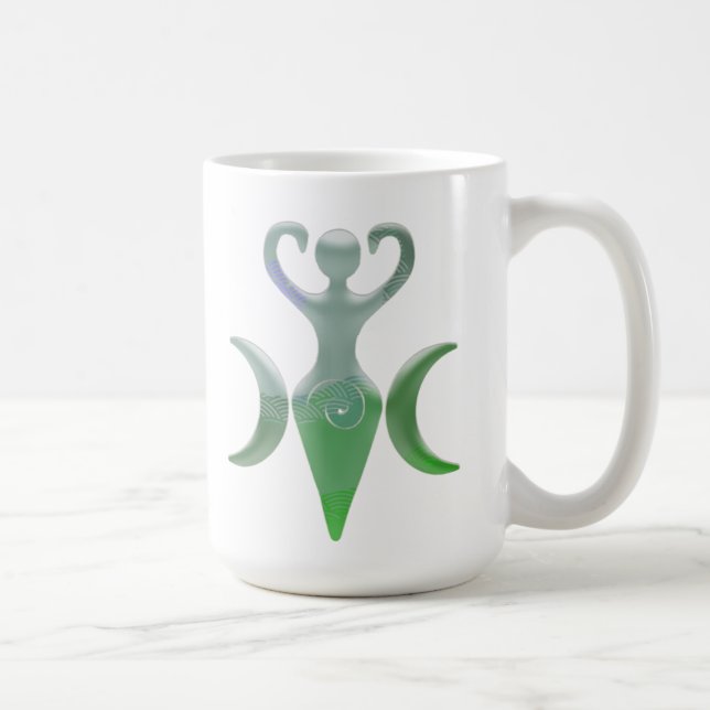 Taza De Café Triple diosa (Derecha)