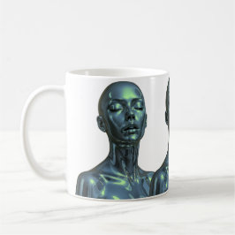 Taza De Café Triple reflejo de Android