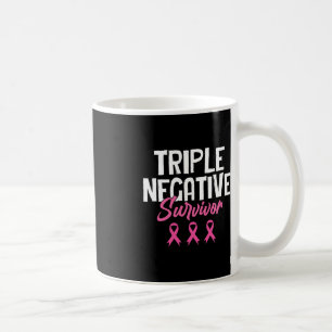 Taza De Café Triple sobreviviente negativa Conciencia sobre el