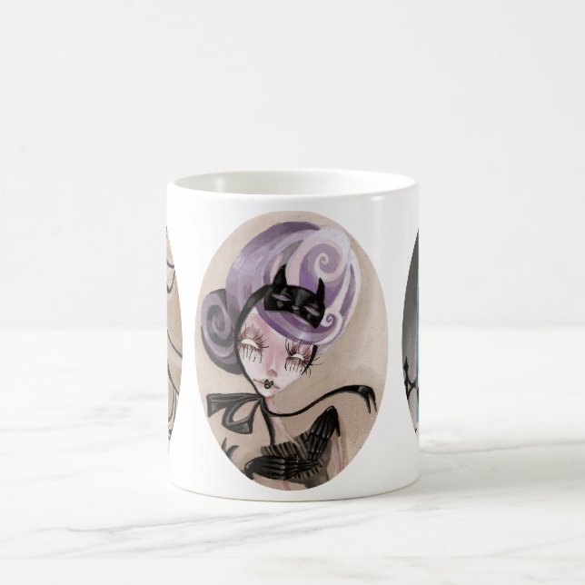 Taza De Café Tripple Portait (Centro)