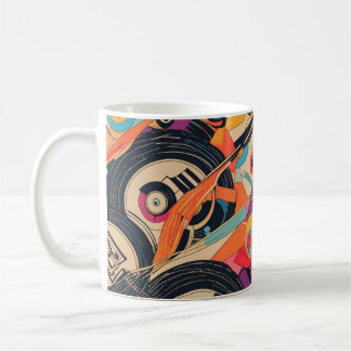 Taza De Café Trippy Vinyl
