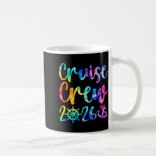 Taza De Café Tripulación de crucero navegando vacaciones de ver