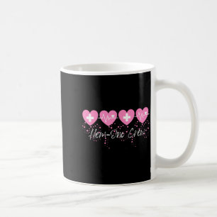 Taza De Café Tripulación de Hem Onc del Día de San Valentín Enf