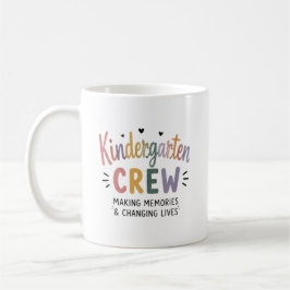Taza De Café Tripulación de jardín de infancia haciendo recuerd