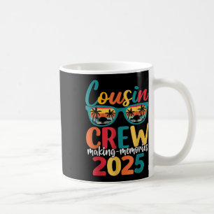 Taza De Café Tripulación de primos 2025 Reunión familiar hacien