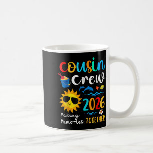 Taza De Café Tripulación de primos 2026 Haciendo Recuerdos Vac 