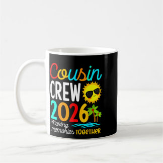 Taza De Café Tripulación de primos vacaciones de verano en la p