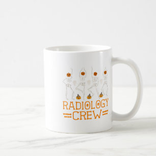 Taza De Café Tripulación de radiología bailando Skeletkin Calab
