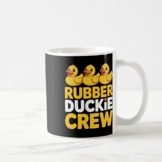 Taza De Café Tripulación de Rubber Duckie disfrutando de las va