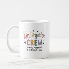 Taza De Café Tripulación personalizada de jardín de infancia Ap