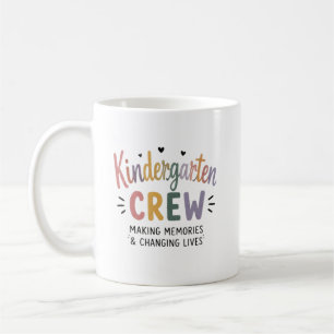 Taza De Café Tripulación personalizada de jardín de infancia Ap