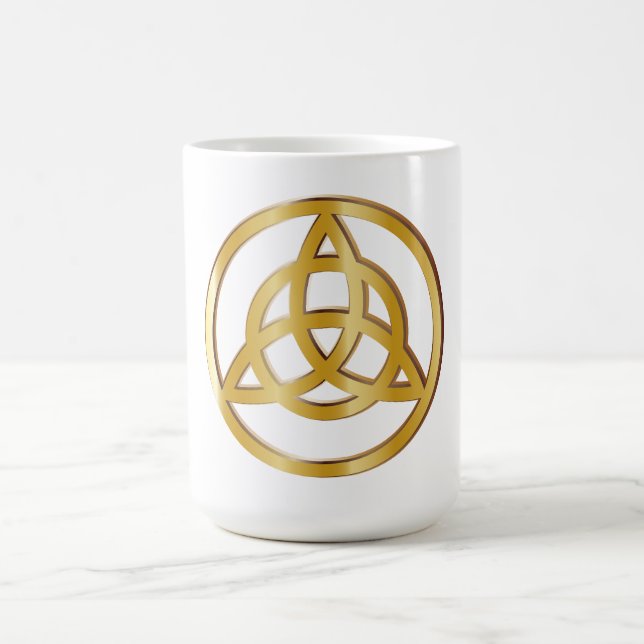 Taza De Café Triquetra symbol (Centro)