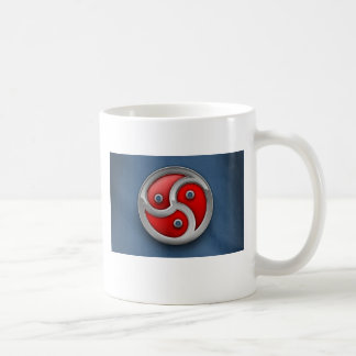 Taza De Café triskellion azul rojo
