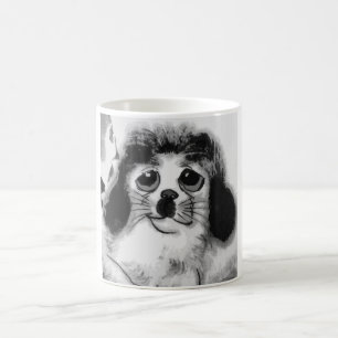 TAZA DE CAFÉ TRISTE PERRO