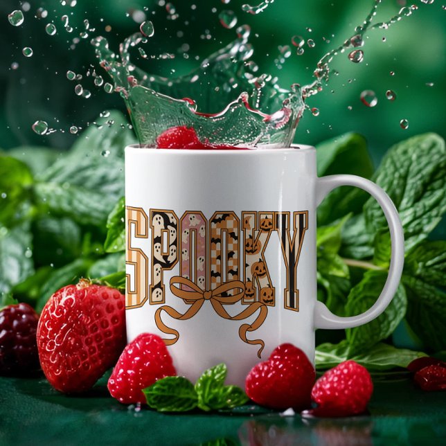 Taza De Café Triste temporada Halloween Ghosts Diseño de calaba (Subido por el creador)