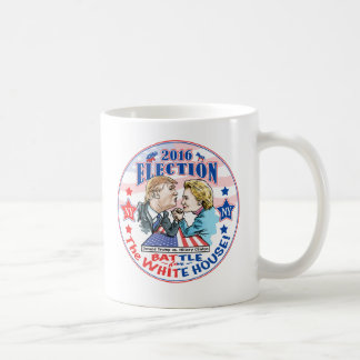 Taza De Café Triunfo contra Hillary 2016