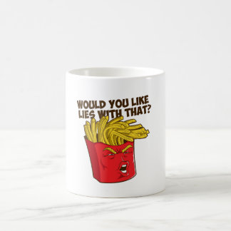 Taza De Café Triunfo divertido de las fritadas del triunfo