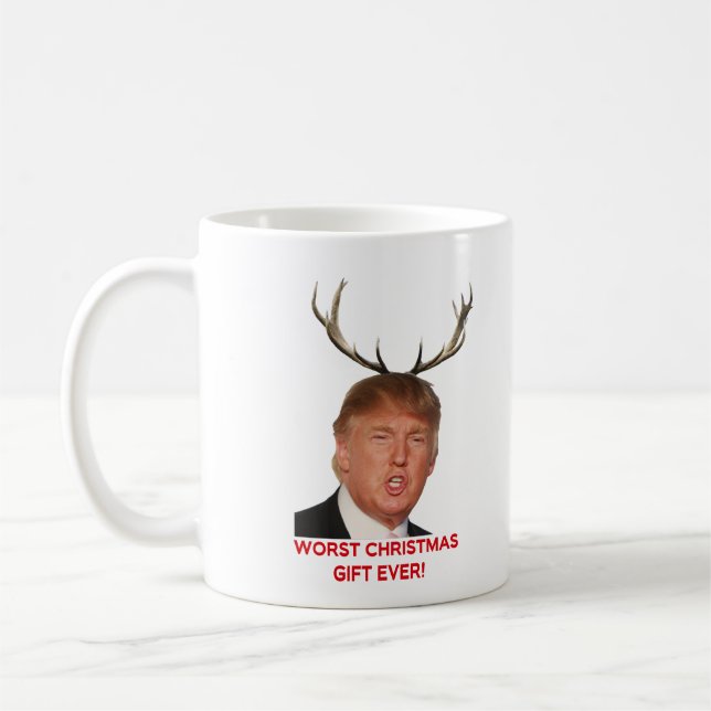 Taza De Café ¡Triunfo, el regalo peor del navidad nunca! (Izquierda)