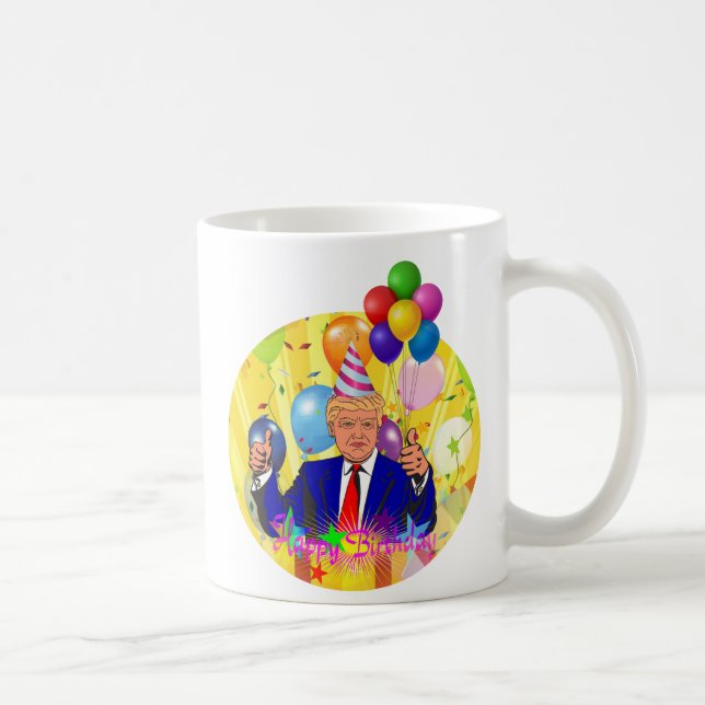 Taza De Café triunfo feliz de cumpleaños (Derecha)