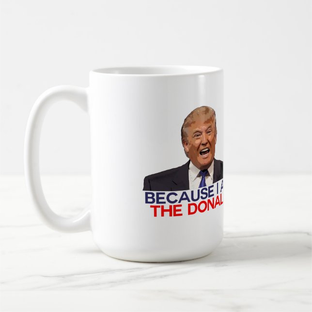 Taza De Café Triunfo, porque soy el Donald (Izquierda)