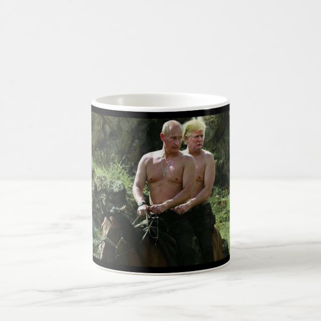 TAZA DE CAFÉ TRIUNFO PUTIN 2016 (Centro)