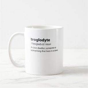 Taza De Café Troglodyte - Espeleología divertida de castores de