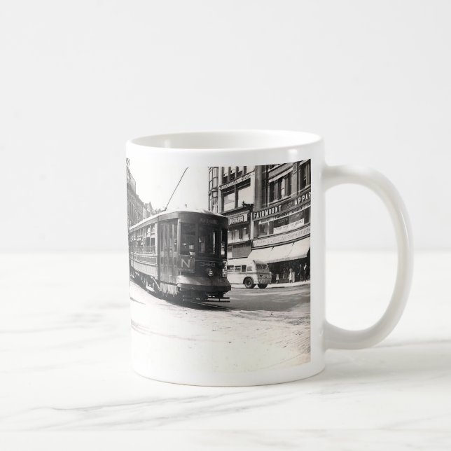 Taza De Café Trole-Trole-Barre Mug (Derecha)