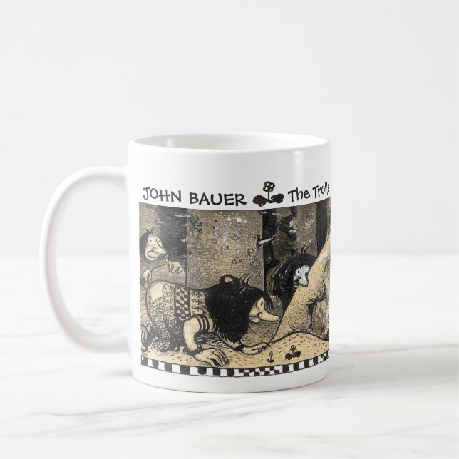 Taza De Café Trolls Bauer Domberget esperan visitas CC0585 (Izquierda)