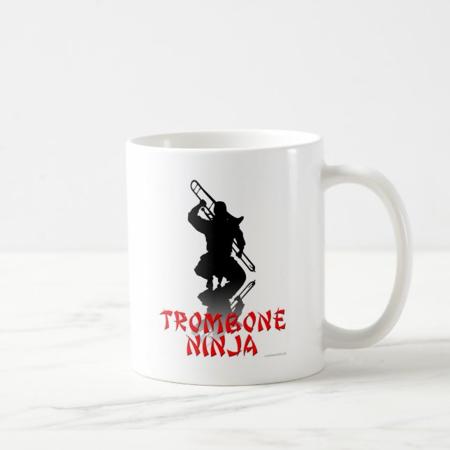 Taza De Café Trombone Ninja (Derecha)