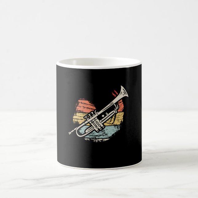 Taza De Café Trompeta Vintage (Centro)