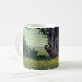 Taza De Café Tronco a la brisa - Elefante de Ngorongoro