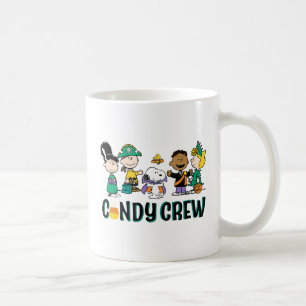 Taza De Café Tropa de Dulces de Peanuts Pandilla de Halloween