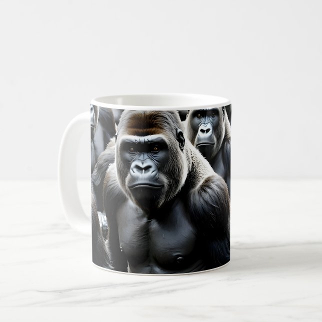 Taza De Café Tropa de Gorilas (Anverso izquierdo)