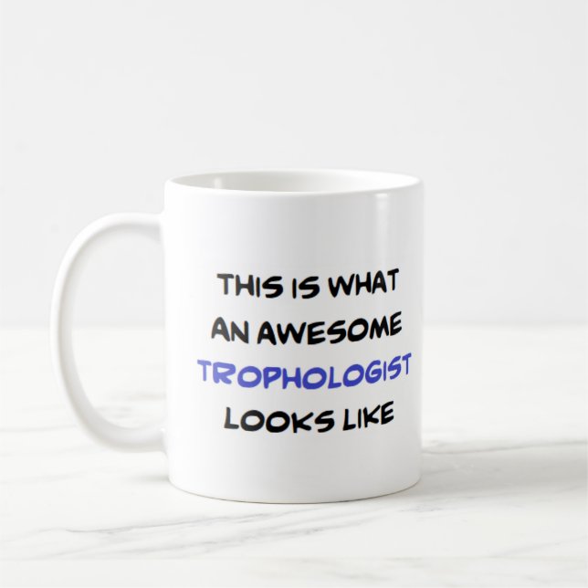 Taza De Café trophologist, awesome (Izquierda)