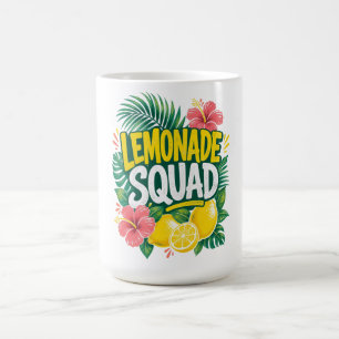 Taza De Café Tropical Lemonade Squad Verano