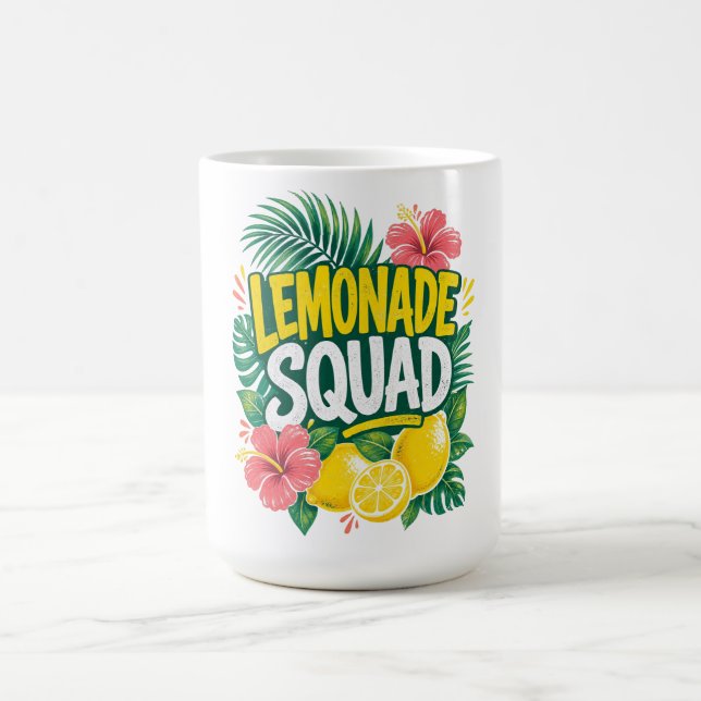 Taza De Café Tropical Lemonade Squad Verano (Centro)