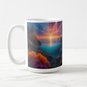 Taza De Café Tropical subacuático 1