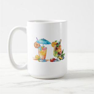 Taza De Café Trópico de Beber Mug