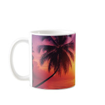 Trópico Sunset Paradise Mug - Regalo con vistas al