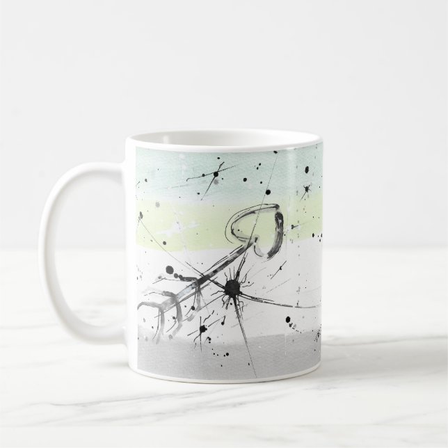 Taza De Café TROS Aromántico fango del orgullo (Izquierda)
